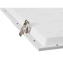 Loftlampe PANEL C 1200/300 ON-OFF CCT Switch, UGR < 19, omskiftelig IP54 / IP20, hvid, lakeret 