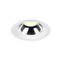 Downlight DOWNLIGHT C 150 ON-OFF stiv, omskiftelig, multipower, kablet gennem IP54, hvid 
