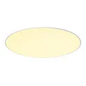SLV Indbygnings loftlampe MEDO® 90 FRAME stiv, til VDU-arbejdsstation, med ramme, CCT Switch, omskiftelig IP20, hvid 