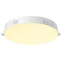 Indbygnings loftlampe MEDO® 90 FRAMELESS stiv, til VDU-arbejdsstation, CCT Switch, skylle, omskiftelig IP20, hvid 
