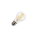 LED lyskilde pære form A60 HE >200LM/W CLEAR omskiftelig A60 klar E27 3,8W 830lm 2700K 280° CRI >80 