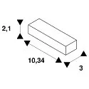 SLV LED strømforsyning 23W / 100-700MA, DALI DALI styrbar, konstant strøm, justerbar