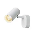Væg- og Loftlampe NOBLO® SINGLE PHASE DTW 1-flamme, rund, Dim-To-Warm IP20, hvid dæmpbar