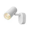 SLV Væg- og Loftlampe NOBLO® SINGLE PHASE DTW 1-flamme, rund, Dim-To-Warm IP20, hvid dæmpbar
