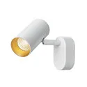 SLV Væg- og Loftlampe NOBLO® SINGLE PHASE DTW 1-flamme, rund, Dim-To-Warm IP20, hvid dæmpbar