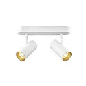 Væg- og Loftlampe NOBLO® DOUBLE PHASE DTW 2-flammer, rund, Dim-To-Warm IP20