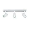 SLV Væg- og Loftlampe NOBLO® TRIPLE PHASE DTW 3-flammer, rund, Dim-To-Warm IP20, hvid dæmpbar