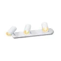SLV Væg- og Loftlampe NOBLO® TRIPLE PHASE 3-flammer, rund IP20, hvid dæmpbar
