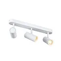 SLV Væg- og Loftlampe NOBLO® TRIPLE PHASE 3-flammer, rund IP20, hvid dæmpbar