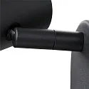 SLV wall and ceiling luminaire NOBLO® SINGLE PHASE 1 flame, round IP20, black dimmable