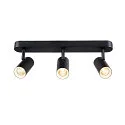 SLV Væg- og Loftlampe NOBLO® TRIPLE PHASE 3-flammer, cylindrisk, kardanisk drejning IP20, sort dæmpbar