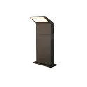 Udendørs stativlampe ORDI II POLE 45 firkantet IP65, sort dæmpbar