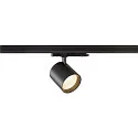 3-phase luminaire TRACKSPOT V 18 50° adjustable, switchable IP20, black, lacquered 