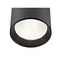 SLV 3-faset lampe TRACKSPOT V 32 50° justerbar, omskiftelig IP20, sort, lakeret 