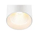 SLV 3-faset lampe TRACKSPOT C 17 50° justerbar, omskiftelig IP20, hvid, lakeret 
