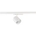SLV 3-phase luminaire TRACKSPOT C 17 36° adjustable, switchable IP20, white, lacquered 