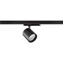 SLV 3-faset lampe TRACKSPOT C 17 36° justerbar, omskiftelig IP20, sort, lakeret 