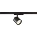 3-phase luminaire TRACKSPOT C 17 50° adjustable, switchable IP20, black, lacquered 