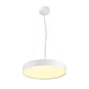 SLV Loftlampe DECONA 42 CL rund, egnet til VDU-arbejdsstationer IP44, hvid, lakeret dæmpbar