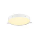 SLV Loftlampe DECONA 42 CL rund, egnet til VDU-arbejdsstationer IP44, hvid, lakeret dæmpbar