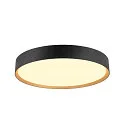 Loftlampe DECONA 42 CL rund, egnet til VDU-arbejdsstationer IP44, guld, sort, lakeret dæmpbar