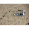 SLV Loftlampe DECONA 30 CL rund, med sensor, egnet til VDU-arbejdsstationer IP44, hvid, lakeret 