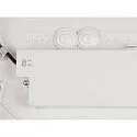 SLV Loftlampe DECONA 30 CL rund, med sensor, egnet til VDU-arbejdsstationer IP44, hvid, lakeret 