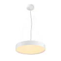 SLV Loftlampe DECONA 42 CL rund, med sensor, egnet til VDU-arbejdsstationer IP44, hvid, lakeret 