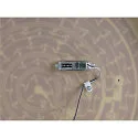 SLV ceiling luminaire DECONA 42 CL round, with sensor, suitable for VDU workstation IP44, white, lacquered 