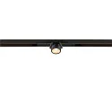 SLV track spot FIXT-IT! round, built-in version, suitable for VDU workstation IP20, black, lacquered dimmable