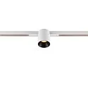 track spot FIXT-IT! round, built-in version, suitable for VDU workstation IP20, black, white, lacquered dimmable