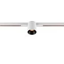 track spot FIXT-IT! round, built-in version, suitable for VDU workstation IP20, black, white, lacquered dimmable
