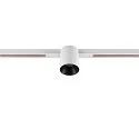 track spot FIXT-IT! round, built-in version, suitable for VDU workstation IP20, black, white, lacquered dimmable