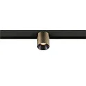 Skinne spot FIXT-IT! rund, overflademonteret version, egnet til VDU-arbejdsstationer IP20, bronze, sort, lakeret dæmpbar