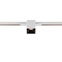 SLV track spot FIXT-IT! round, built-in version, suitable for VDU workstation IP20, black, white, lacquered dimmable