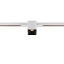 SLV track spot FIXT-IT! round, built-in version, suitable for VDU workstation IP20, black, white, lacquered dimmable