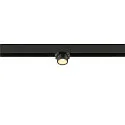 track spot FIXT-IT! round, surface-mounted version, suitable for VDU workstation IP20, black, lacquered dimmable