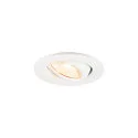 ceiling recessed luminaire NEW TRIA® 45 round, suitable for VDU workstation IP20, white, lacquered 