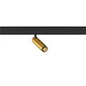 Skinne spot GRIP! S egnet til VDU-arbejdsstationer IP20, guld, sort, lakeret dæmpbar