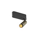 Loftlampe GRIP!S SINGLE egnet til VDU-arbejdsstationer IP20, bronze, sort, lakeret dæmpbar