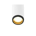 SLV Loftlampe GRIP!S DOUBLE egnet til VDU-arbejdsstationer IP20, sort, hvid, lakeret dæmpbar