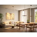 SLV Indbygnings loftlampe GRIP!S cylindrisk, egnet til VDU-arbejdsstationer IP20, guld, sort, lakeret dæmpbar