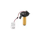 SLV Indbygnings loftlampe GRIP!S cylindrisk, egnet til VDU-arbejdsstationer IP20, guld, sort, lakeret dæmpbar