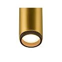 SLV Loftlampe GRIP!M DOUBLE IP20, guld, sort, lakeret dæmpbar