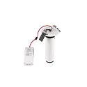SLV Indbygnings loftlampe GRIP!M cylindrisk IP20, sort, hvid, lakeret dæmpbar