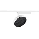 SLV 1-faset spot GRIP! FLAT CCT Switch, kardanisk drejning IP20, sort, hvid dæmpbar