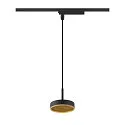 1-faset pendul GRIP! FLAT down, uden skærm, CCT Switch IP20, guld, sort dæmpbar
