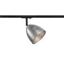 1-faset spot PARA CONE 14 GU10 IP20, aluminium, lakeret dæmpbar