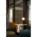 SLV Standerlampe SUN FL rund G9 IP20, sort dæmpbar