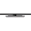 3-phase spot SIGHT PANEL MULTI square, rotatable, switchable IP20, black 